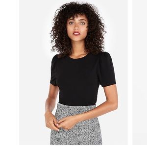💕3/$15 Express Short Puff Sleeve Blouse Tee